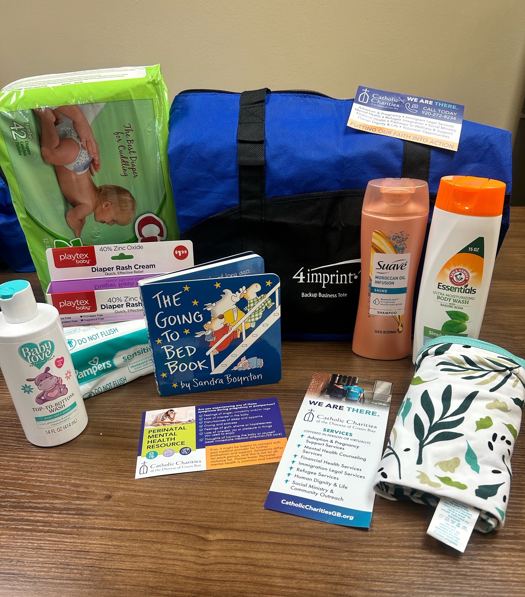 Support for new families: Hope in Hand Bags